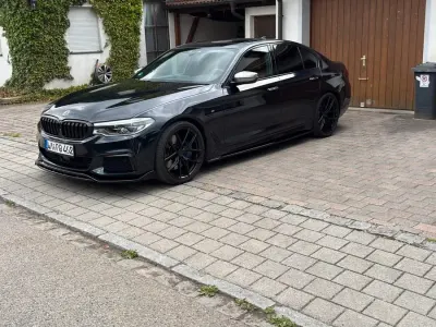 Gebraucht BMW M550 Performance 462 PS (339 kW) 2017 Schwarz Limousine