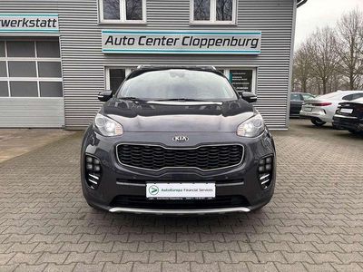 Gebraucht Kia Sportage GT-Line 177 PS (130 kW) 2017 (e5b) winchestergrau met. SUV