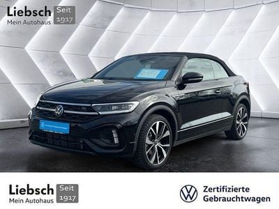 Gebraucht VW T-Roc Cabriolet R-line 150 PS (110 kW) 2025 Schwarz Cabrio