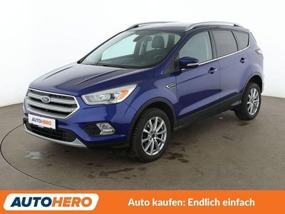 Gebraucht Ford Kuga Business Edition 150 PS (110 kW) 2017 Blau SUV