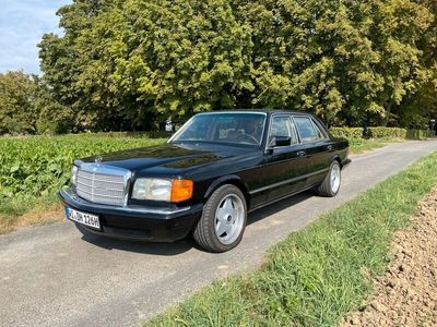 gebraucht Mercedes 500 w126 Schwarz H-Zulassung