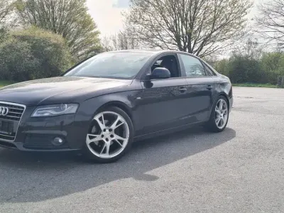 Używany Audi A4 S-Line 207 KM (152 kW) 2009 Czarny Sedan/Limuzyna