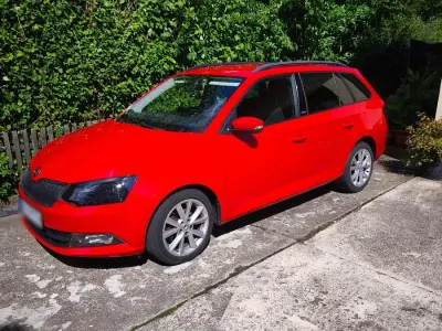 Gebraucht Skoda Fabia 90 PS (66 kW) 2016 Rot Kombi