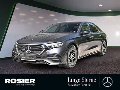 Gebraucht Mercedes E220 Advanced 197 PS (144 kW) 2023 Grau / graphitgrau Limousine