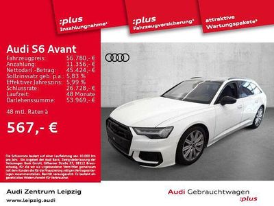 Gebraucht Audi S6 Sport 344 PS (253 kW) 2021 Weiß Kombi