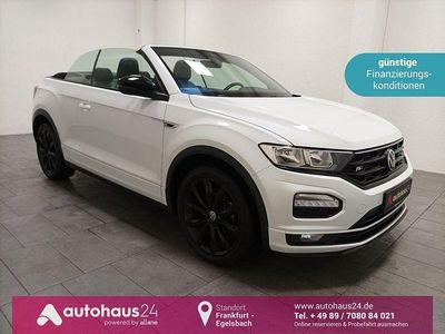 Weiß Gebraucht 2021 VW T-Roc Cabriolet R-line Cabrio | 24.220 € (Fairer Preis)
