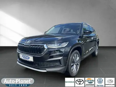 Gebraucht Skoda Kodiaq Tour 150 PS (110 kW) 2022 Blackmagic perleffekt (metallic) SUV