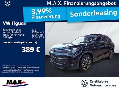 Gebraucht VW Tiguan Goal 150 PS (110 kW) 2025 Schwarz SUV