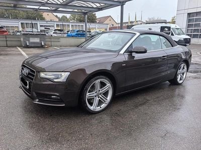 Gebraucht Audi A5 Cabriolet 211 PS (155 kW) 2013 Braun Cabrio