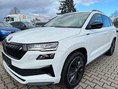 Gebraucht Skoda Karoq SportLine 150 PS (110 kW) 2022 Weiß SUV