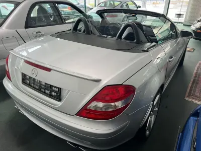 Gebraucht Mercedes SLK350 AMG 272 PS (200 kW) 2004 Silber Cabrio