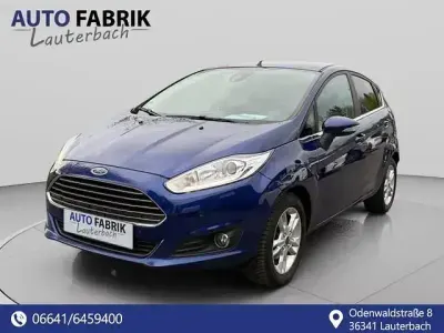Gebraucht Ford Fiesta Sport 125 PS (91 kW) 2016 Blau Kleinwagen
