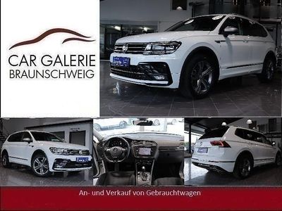 Pure white Gebraucht 2021 VW Tiguan Allspace Highline SUV | 27.950 € (Guter Preis)