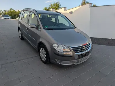 Gebraucht VW Touran Conceptline 109 PS (80 kW) 2008 Grau Van / Kleinbus