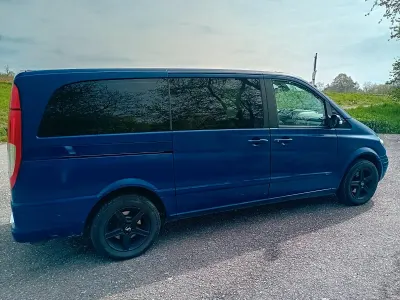 Second-hand Mercedes Viano 149 CP (109 kW) 2007 Albastru Monovolum