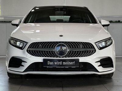 Unilack polarweiß Gebraucht 2018 Mercedes A220 AMG line Limousine | 23.470 € (Teuer)