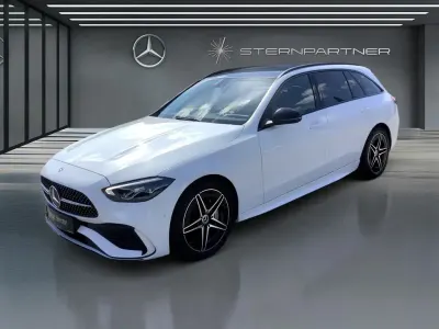 Gebraucht Mercedes C220 AMG 200 PS (147 kW) 2023 Weiß Limousine