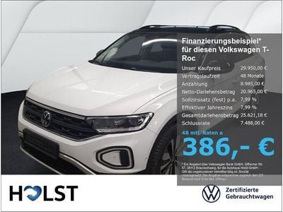 Weiß Gebraucht 2025 VW T-Roc Goal SUV | 29.950 € (Guter Preis)