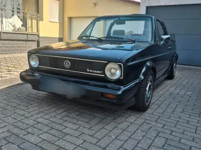 Gebraucht VW Golf Cabriolet 90 PS (66 kW) 1989 Schwarz Cabrio
