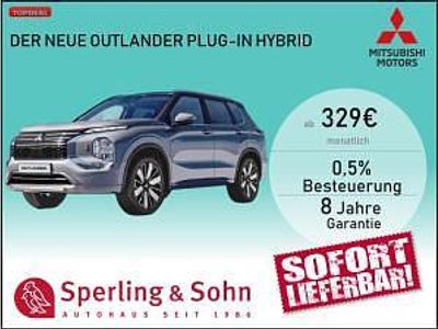 Neu Mitsubishi Outlander P-HEV Basis 306 PS (225 kW) 2025 Weiß (andenweiß) SUV