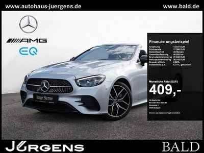 Gebraucht Mercedes E200 AMG 197 PS (144 kW) 2022 Silber metalliclack hightechsi Cabrio