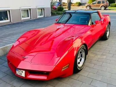 Gebraucht Corvette C3 190 PS (139 kW) 1981 Rot Coupé