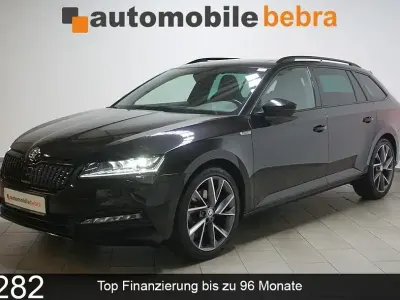 Gebraucht Skoda Superb SportLine 200 PS (147 kW) 2022 Schwarz Limousine