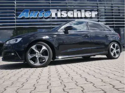 Brugt Audi A3 Sportback S-Line 179 HK (131 kW) 2015 Sort Hatchback