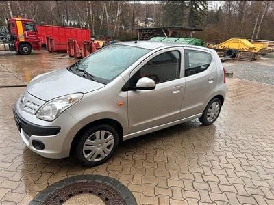 Second-hand Nissan Pixo 68 CP (50 kW) 2009 Argintiu Hatchback