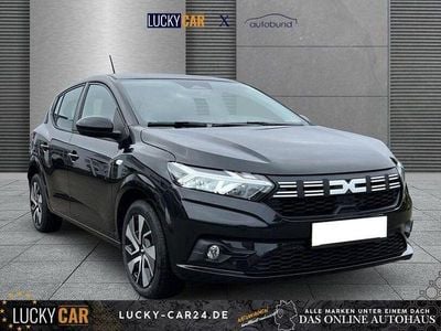 Neu Dacia Sandero Expression 91 PS (66 kW) 2025 Schwarz Limousine