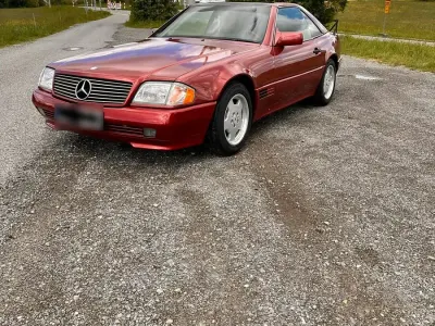 Gebraucht Mercedes SL280 193 PS (141 kW) 1994 Rot Cabrio