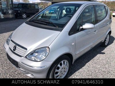 Usata Mercedes A160 Elegance 102 CV (75 kW) 2003 Argento Berlina