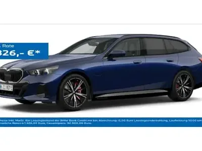 Neu BMW 550e Comfort Edition 489 PS (359 kW) 2026 Blau Kombi