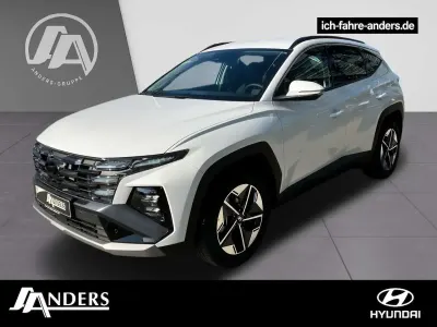 Gebraucht Hyundai Tucson Trend 215 PS (158 kW) 2025 Weiß atlas white / sol SUV
