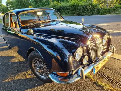 Second-hand Jaguar S-Type S 209 CP (153 kW) 1966 Albastru Berlinǎ
