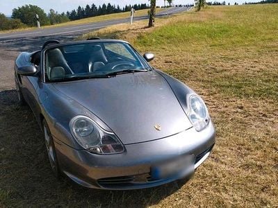Usado Porsche 986 Boxster 280 HP (205 kW) 2002 Cinzento Cabrios