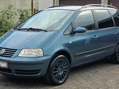 Gebraucht VW Sharan 116 PS (85 kW) 2004 Blau Van / Kleinbus