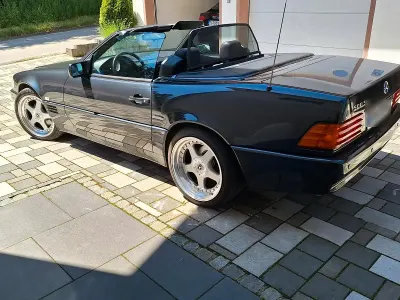 Gebraucht Mercedes SL500 313 PS (230 kW) 1993 Schwarz Cabrio