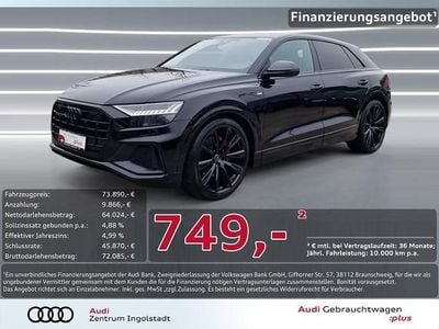 Gebraucht Audi Q8 S-Line 286 PS (210 kW) 2023 Schwarz metallic SUV