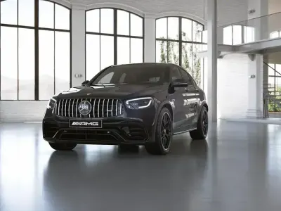 Gebraucht Mercedes GLC63 AMG AMG 510 PS (375 kW) 2020 Schwarz Coupé
