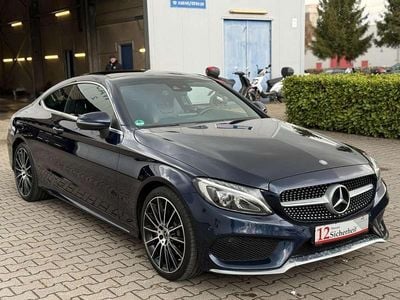 Gebraucht Mercedes C200 AMG Edition 1 184 PS (135 kW) 2017 Blau Coupé