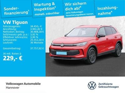 Persimmon red metallic Gebraucht 2025 VW Tiguan Goal SUV | 34.450 € (Superpreis)
