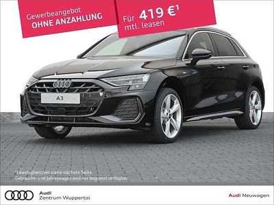 Mythosschwarz metallic Gebraucht 2025 Audi A3 Sportback e-tron S-Line Kleinwagen | 41.960 € (Fairer Preis)