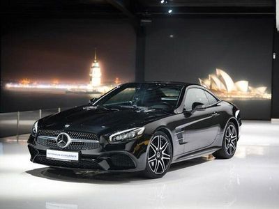 Gebraucht Mercedes SL400 AMG line 367 PS (269 kW) 2019 Schwarz Cabrio