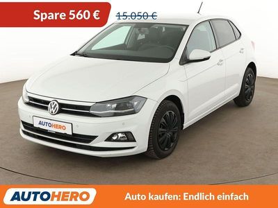 Gebraucht VW Polo Highline 95 PS (69 kW) 2018 Weiß Kleinwagen