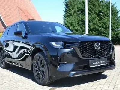 Second-hand Mazda CX-80 Homura-Line 328 CP (241 kW) 2025 Negru SUV