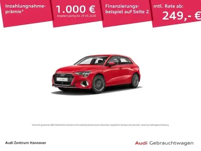 Używany Audi A3 Sportback e-tron Advanced 204 KM (150 kW) 2021 Czerwony Hatchback