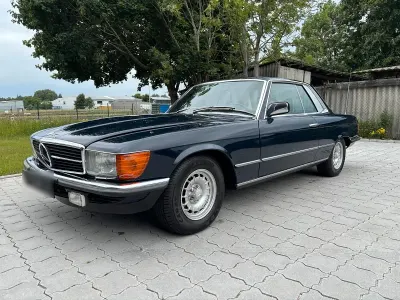 Occasion Mercedes SLC450 225 ch (165 kW) 1977 Bleue Coupé
