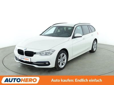 Gebraucht BMW 318 Sport Line 150 PS (110 kW) 2019 Weiß Kombi