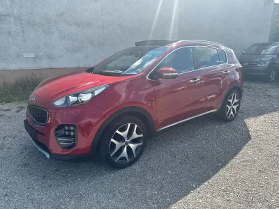 Gebraucht Kia Sportage GT-Line 177 PS (130 kW) 2017 Rot SUV